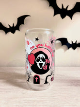 Load image into Gallery viewer, Call Me (Ghostface) Glass Cup
